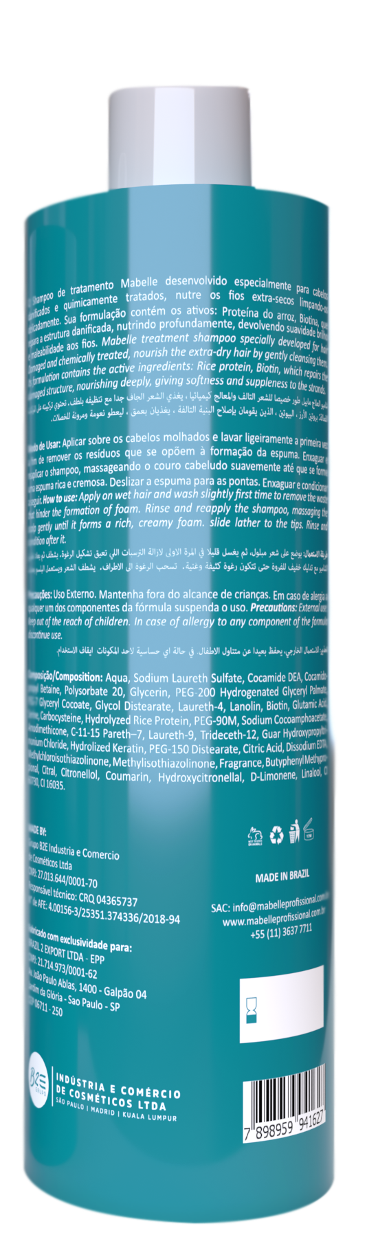 Shampoo Mabelle-Verso
